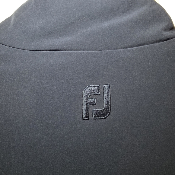 Footjoy FJ Womens Insulated Bomber Jacket Full Zip Golf Navy Blue M - Picture 8 of 12